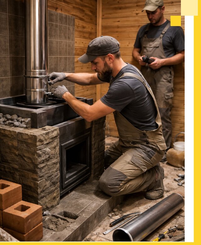 Изготовление и установка банных печей под ключ в Еманжелинске