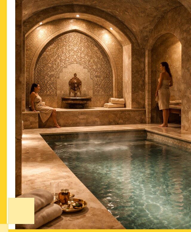 Хамам с бассейном под ключ в Еманжелинске от 873035 р. | ЭриданМнж