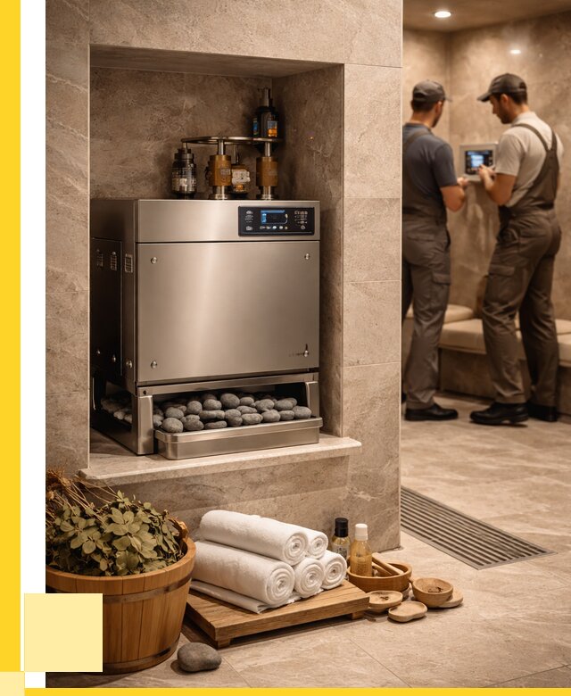 Парогенераторы для хамама в Еманжелинске от 77033 р. | ЭриданМнж