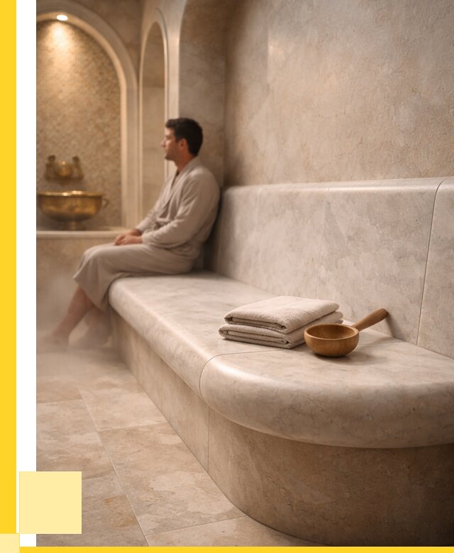 Сиденья для хамама в Еманжелинске под ключ от 12325 р. | ЭриданМнж