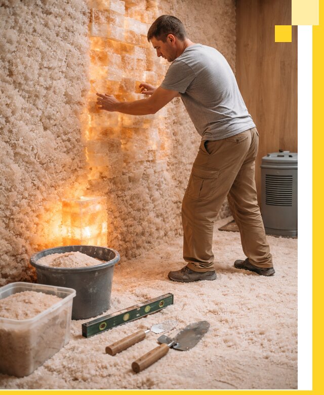 Проектирование и монтаж соляных комнат в Еманжелинске под ключ