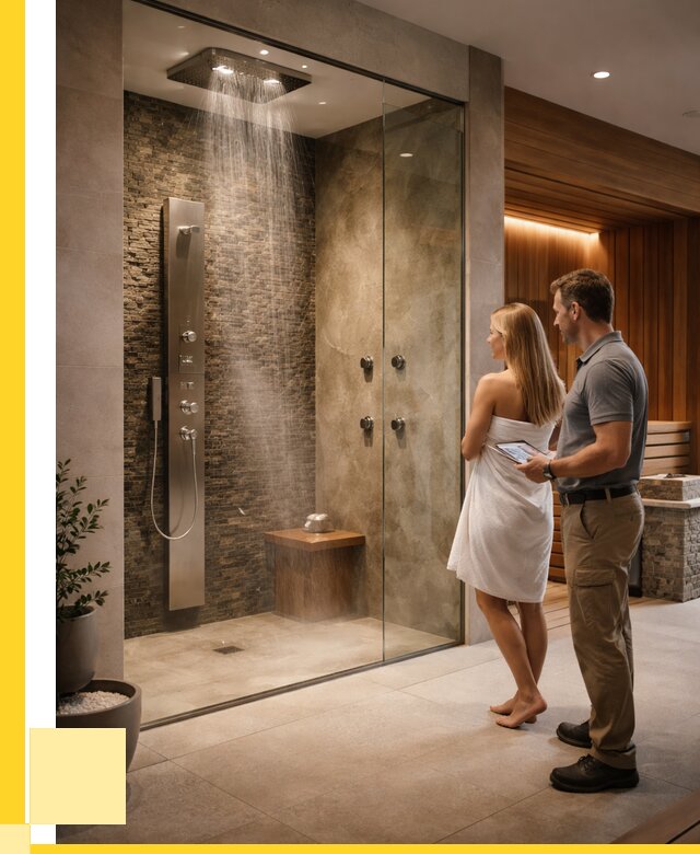 Купить душ впечатлений для дома в Еманжелинске от 87304 р. | ЭриданМнж