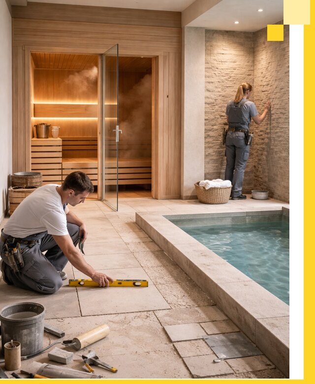 Комплексный дизайн и отделка интерьеров SPA под ключ в Еманжелинске